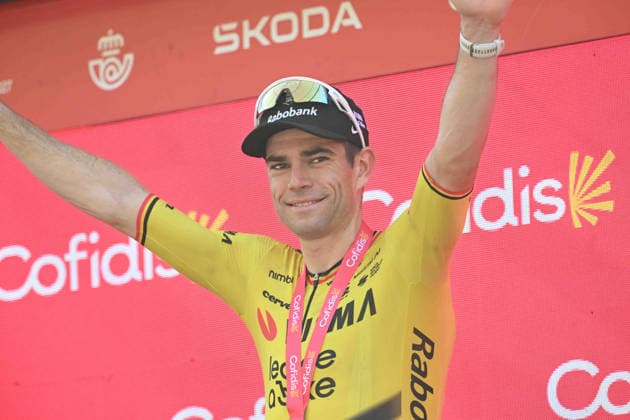 Sport Bilder des Tages 06-09-2026 Vuelta A Espana; Tappa 15 Palma Del Rio - Cordoba; 2026, Visma - Lease A Bike; Van Aert, Wout; Cordoba; 