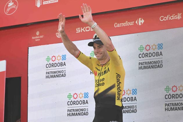 06-09-2026 Vuelta A Espana; Tappa 15 Palma Del Rio - Cordoba; 2026, Visma - Lease A Bike; Van Aert, Wout; Cordoba; 