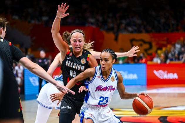 Puerto Rico v Belgium - FIBA Women s Basketball World Cup 2026 BERLIN, GERMANY - SEPTEMBER 06 : Allemand Julie point guard of Belgium in action during the FIBA Women s Basketball World Cup group C phase match between Puerto Rico and Belgium in Berlin on September 6, 2026 in Berlin, Germany, 06 09 2026 Berlin Germany  Copyright: xVincentxKalutx