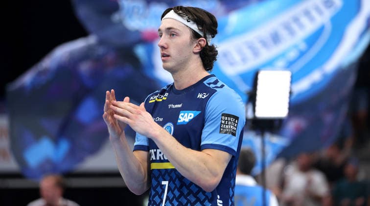 September 6, 2026, Germany, Stuttgart, Handball: TVB Stuttgart vs. Füchse Berlin, Kasper Thorsen Lien: TVB Disappoints