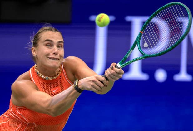US Open tennis tournament - Day 8 Aryna Sabalenka of Belarus in action against Taylor Townsend of the USA during their Women s Singles match at the US Open Tennis Championships at the USTA Billie Jean King National Tennis Center in Flushing Meadows, New York, USA, 06 September 2026. The 2026 US Open tournament runs from 23 August through 13 September. FLUSHING MEADOWS NEW YORK United States  Copyright: xCRISTOBALxHERRERA-ULASHKEVICHx