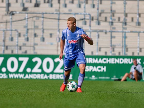 Valentin Laessig, TSG Hoffenheim II, 06 GER, Soccer, SG Sonnenhof Grossaspach vs. TSG Hoffenheim II, 3rd Division, Matchday 4, 2026–2027 Season, September 6, 2026, Germany, Soccer, SG Sonnenhof Grossaspach vs. TSG Hoffenheim II, 3rd Division, Matchday 4, 2026–2027 Season, September 6, 2026, Aspach Copyright: xCarstenxSchweringx EP_CSG