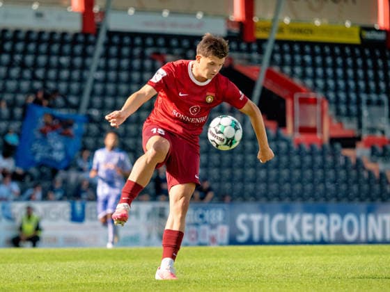 Antonis Aidonis SG Sonnenhof Grossaspach, 15 GER, Soccer, SG Sonnenhof Grossaspach vs. TSG Hoffenheim II, 3rd Division, Matchday 4, 2026–2027 Season, September 6, 2026 GER, Soccer, SG Sonnenhof Grossaspach vs. TSG Hoffenheim II, 3rd Division, Matchday 4, 2026–2027 season, September 6, 2026 Aspach Copyright: xCarstenxSchweringx EP_CSG