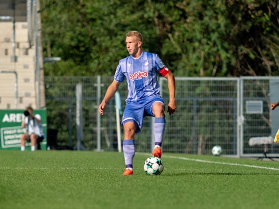 Valentin Laessig, TSG Hoffenheim II, 06 am Ball GER, Soccer, SG Sonnenhof Grossaspach vs. TSG Hoffenheim II, 3rd Division, Matchday 4, 2026–2027 Season, September 6, 2026 GER, Soccer, SG Sonnenhof Grossaspach vs. TSG Hoffenheim II, 3. Liga, Matchday 4, 2026–2027 season, September 6, 2026 Aspach Copyright: xCarstenxSchweringx EP_CSG