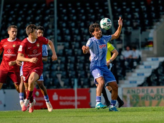 Yasin Zor TSG Hoffenheim II, 10 on the Ball GER, Soccer, SG Sonnenhof Grossaspach vs. TSG Hoffenheim II, 3rd Division, Matchday 4, 2026–2027 Season, September 6, 2026 GER, Soccer, SG Sonnenhof Grossaspach vs. TSG Hoffenheim II, 3rd Division, Matchday 4, 2026–2027 Season, September 6, 2026 Aspach Copyright: xCarstenxSchweringx EP_CSG