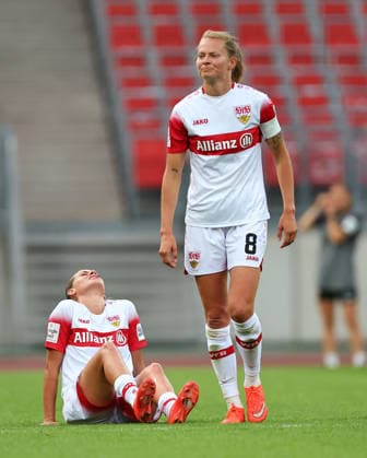 Redzepi Dafina - Rall Maximiliane , 1.FC Nürnberg-VfB Stuttgart , Frauen Bundesliga , , Fußball , in dem Max Morlock Stadion in Nürnberg , Bayern , Deutschland . September 06 , 2026 . Photo by: Davide Elias IPA Photo Pressefoto DENL Copyright: xDavidexEliasx