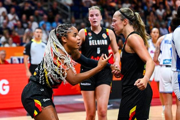 Puerto Rico v Belgium - FIBA Women s Basketball World Cup 2026 BERLIN, GERMANY - SEPTEMBER 06 : Lisowa Mbaka Maxuella small forward of Belgium in action during the FIBA Women s Basketball World Cup group C phase match between Puerto Rico and Belgium in Berlin on September 6, 2026 in Berlin, Germany, 06 09 2026 Berlin Germany  Copyright: xVincentxKalutx