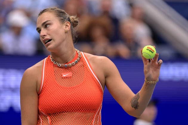 US Open tennis tournament - Day 8 Aryna Sabalenka of Belarus reacts during her match against Taylor Townsend of the USA at the US Open Tennis Championships at the USTA Billie Jean King National Tennis Center in Flushing Meadows, New York, USA, 06 September 2026. The 2026 US Open tournament runs from 23 August through 13 September. FLUSHING MEADOWS NEW YORK United States  Copyright: xCRISTOBALxHERRERA-ULASHKEVICHx