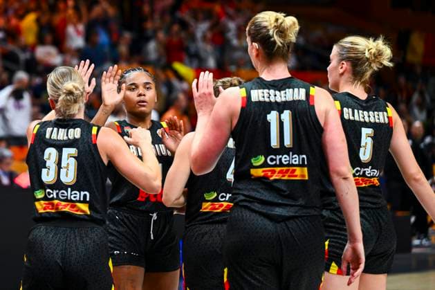 Puerto Rico v Belgium - FIBA Women s Basketball World Cup 2026 BERLIN, GERMANY - SEPTEMBER 06 : Lisowa Mbaka Maxuella small forward of Belgium during the FIBA Women s Basketball World Cup group C phase match between Puerto Rico and Belgium in Berlin on September 6, 2026 in Berlin, Germany, 06 09 2026 Berlin Germany  Copyright: xVincentxKalutx