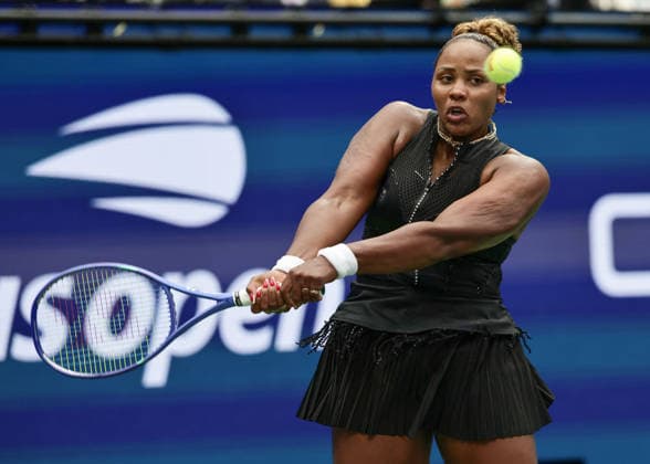 Taylor Townsend, Women s Singles, US Open Championships, Billie Jean King National Tennis Center, Flushing Meadows, New York, USA Tennis US Open 2026 Grand Slam Billie Jean King Tennis Center New York New York USA September 6, 2026 Copyright: xJuergenxHasenkopfx