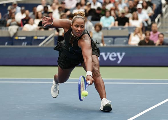 Taylor Townsend, Women s Singles, US Open Championships, Billie Jean King National Tennis Center, Flushing Meadows, New York, USA Tennis US Open 2026 Grand Slam Billie Jean King Tennis Center New York New York USA September 6, 2026 Copyright: xJuergenxHasenkopfx