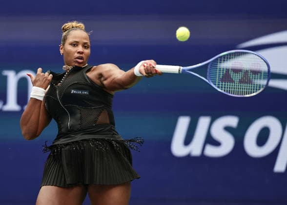 Taylor Townsend, Women s Singles, US Open Championships, Billie Jean King National Tennis Center, Flushing Meadows, New York, USA Tennis US Open 2026 Grand Slam Billie Jean King Tennis Center New York New York USA September 6, 2026 Copyright: xJuergenxHasenkopfx