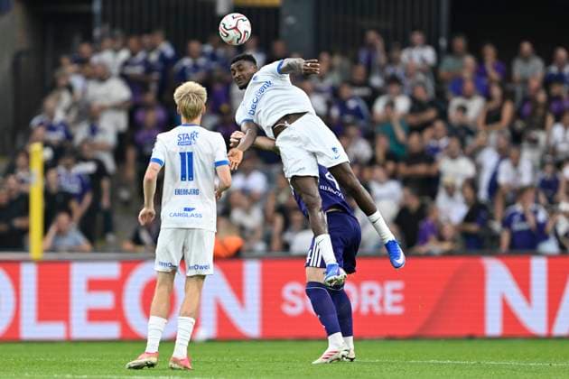 RSC Anderlecht v KRC Genk - Jupiler Pro League ANDERLECHT, BELGIUM - SEPTEMBER 06 : Durosinmi Rafu forward of KRC Genk during the Jupiler Pro League match between RSC Anderlecht and KRC Genk on September 6, 2026 in Anderlecht, Belgium, 06 09 2026 Anderlecht Belgium  Copyright: xDhax