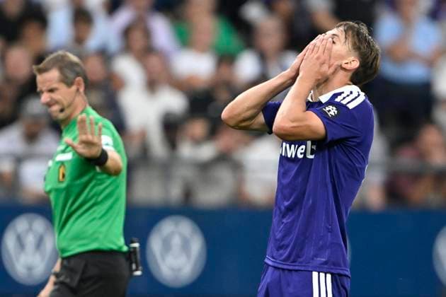 RSC Anderlecht v KRC Genk - Jupiler Pro League ANDERLECHT, BELGIUM - SEPTEMBER 06 : Sikan Danylo forward of RSC Anderlecht during the Jupiler Pro League match between RSC Anderlecht and KRC Genk on September 6, 2026 in Anderlecht, Belgium, 06 09 2026 Anderlecht Belgium  Copyright: xDhax