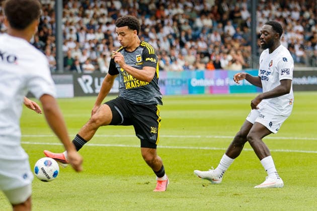 VELSEN, NETHERLANDS - SEPTEMBER 6: Rafik El Arguioui of SC Cambuur during the Dutch Eredivisie match between Telstar and SC Cambuur at BUKO Stadion on September 06, 2026 in Velsen, Netherlands.  Copyright: xMTB MBxMediax