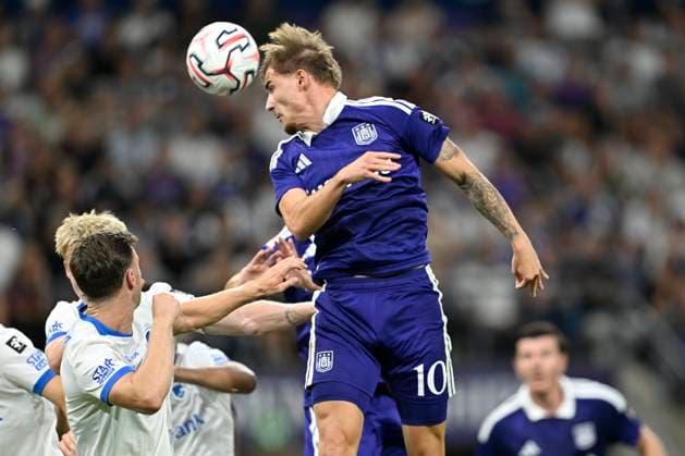 RSC Anderlecht v KRC Genk - Jupiler Pro League ANDERLECHT, BELGIUM - SEPTEMBER 06 : Winkler Marten forward of RSC Anderlecht during the Jupiler Pro League match between RSC Anderlecht and KRC Genk on September 6, 2026 in Anderlecht, Belgium, 06 09 2026 Anderlecht Belgium  Copyright: xDhax