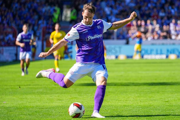 Robin Meißner (VfL Osnabrück, 11), Einzelaufnahme, Deutschland: Fussball, 2. Bundesliga, Saison 2026 27, 4. Spieltag, 06.09.2026, VfL Osnabrück vs Eintracht Braunschweig, Stadion Bremer Brücke (Osnabrück, Niedersachsen) *** Robin Meißner, VfL Osnabrück, 11, individual shot, German soccer, 2. Bundesliga, 2026–27 season, Matchday 4, September 6, 2026, VfL Osnabrück vs. Eintracht Braunschweig, Bremer Brücke Stadium, Osnabrück, Lower Saxony Copyright: xLeonxFrickx