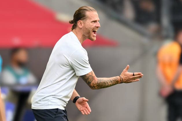 Eugen Polanski, Mönchengladbach; gestures; gesturing; facial expressions; strong facial expression; emotion; September 5, 2026; ¢ Soccer; ¢ Borussia Mönchengladbach vs. SV Elversberg, Borussia Park, Mönchengladbach, DFB DFL regulations prohibit any use of photographs as image sequences and or quasi-video NRW Germany Copyright: xpepphotox xHorstxMauelshagenx pep00321, pep_20260905_hm