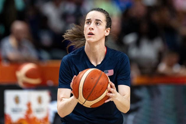 Caitlin Clark, USA, age 12, warming up before the game, Germany vs. Italy vs. USA, basketball, 2026 FIBA Women’s World Cup, group stage, Matchday 2, September 6, 2026, Germany, Italy vs. USA, basketball, 2026 FIBA Women’s World Cup, group stage, Match Day 2, September 6, 2026, Berlin Copyright: xEibner-Pressefoto MaxxVincenx EP_MVN