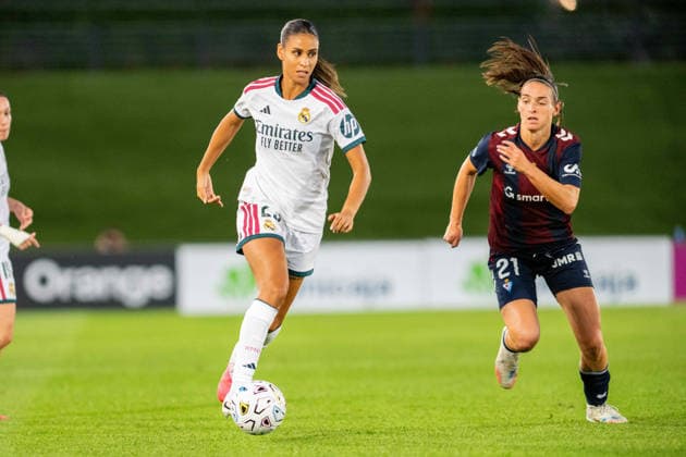 MADRID, SPAIN - SEPTEMBER 6: Maelle Lakrar (23) of Real Madrid during the Liga F matchday 2 season 2026-27 between Real Madrid and SD Eibar on September 6, 2026 in Madrid, Spain. Copyright: xAdelinaxCobos SPPx Sportspressphoto_SPR225271