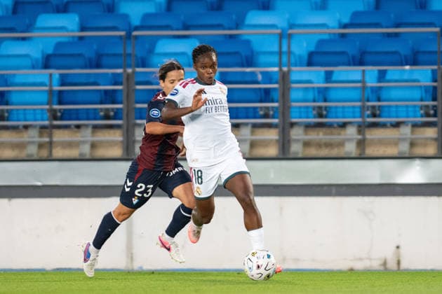MADRID, SPAIN - SEPTEMBER 6: Linda Caicedo (18) of Real Madrid during the Liga F matchday 2 season 2026-27 between Real Madrid and SD Eibar on September 6, 2026 in Madrid, Spain. Copyright: xAdelinaxCobos SPPx Sportspressphoto_SPR225276