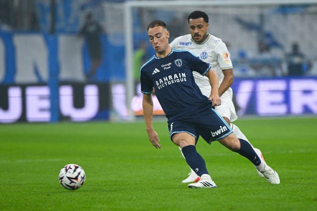 FOOTBALL : Olympique de Marseille VS Paris FC - Ligue 1 McDonald s - 06 09 2026 Pablo Pagis (PFC) - Ligue 1 McDonald™s match between Olympique de Marseille and Paris Football Club on September 6, 2026 at the CEPAC Velodrome Stadium in Marseille. MarseilleFrance  Copyright: xWilliamxCannarellax