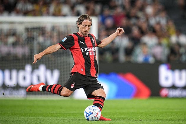 MilanÕs Luka Modric during the Serie A soccer match between Juventus and Milan at the Allianz Stadium in Turin, north west Italy - Sunday, September 06, 2026. - Soccer .  Copyright: xMarcoxAlpozzi LaPressex