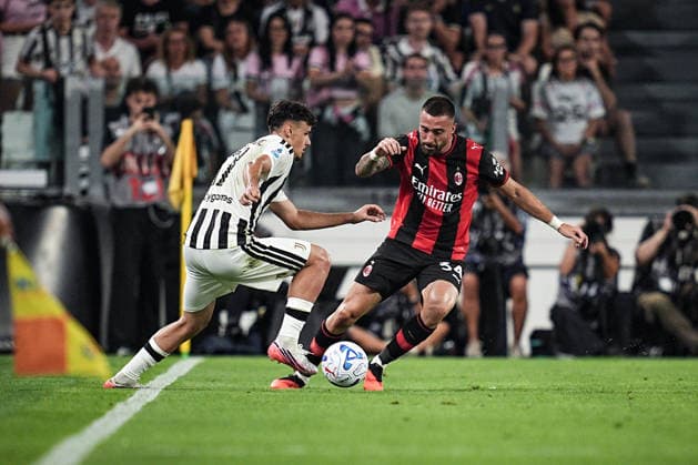 during the Serie A soccer match between Juventus and Milan at the Allianz Stadium in Turin, north west Italy - Sunday, September 06, 2026. - Soccer .  Copyright: xMarcoxAlpozzi LaPressex