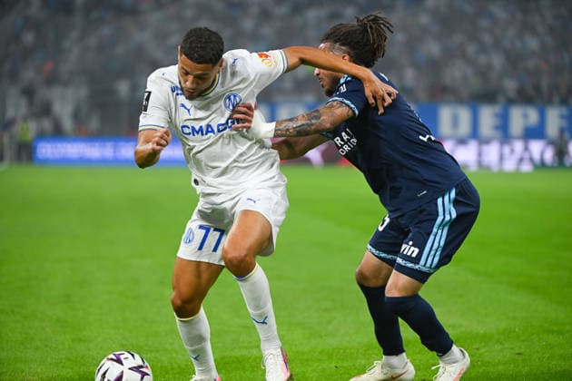 FOOTBALL : Olympique de Marseille VS Paris FC - Ligue 1 McDonald s - 06 09 2026 Amine Harit (OM) - Ligue 1 McDonald™s match between Olympique de Marseille and Paris Football Club on September 6, 2026 at the CEPAC Velodrome Stadium in Marseille. MarseilleFrance  Copyright: xWilliamxCannarellax