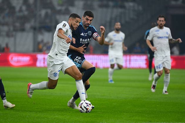 FOOTBALL : Olympique de Marseille VS Paris FC - Ligue 1 McDonald s - 06 09 2026 Amine Harit (OM) - Ligue 1 McDonald™s match between Olympique de Marseille and Paris Football Club on September 6, 2026 at the CEPAC Velodrome Stadium in Marseille. MarseilleFrance  Copyright: xWilliamxCannarellax