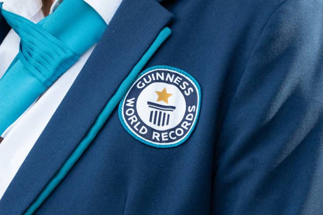 Germany, September 6, 2026, The AFLE Gold Bowl 2026: Panthers Wroclaw vs. Vienna Vikings, Schauinsland Reisen Arena, Duisburg; Guinness World Records logo on the jacket, Duisburg, Germany Copyright: xMijoxLubecx