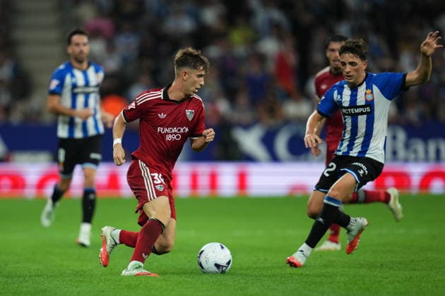 La Liga EA Sports match between RCD Espanyol and Sevilla FC played at RCDE Stadium on 6 Sep, 2026 in Barcelona, Spain. (Photo by Bagu Blanco PRESSINPHOTO) Copyright: xBaguxBlancox xPRESSINPHOTOx
