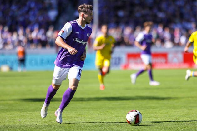 2026.09.06, xkwix, Fußball, 2.Liga, VfL Osnabrück - Eintracht Braunschweig, Stadion an der Bremer Brücke, 4.Spieltag, Saison 2026 2027: Robin Meissner (VfL Osnabrueck 11) DFB regulations prohibit any use of photographs as image sequences and or quasi-video. Photo: xKamilxWilkowskixPressefotoKochx Niedersachsen Deutschland *** September 6, 2026, xkwix, Soccer, 2nd Division, VfL Osnabrück vs. Eintracht Braunschweig, Stadion an der Bremer Brücke, Matchday 4, 2026–2027 Season Robin Meissner VfL Osnabrück 11 DFB regulations prohibit any use of photographs as image sequences and or quasi-video Photo by xKamilxWilkowskixPressefotoKochx Lower Saxony, Germany