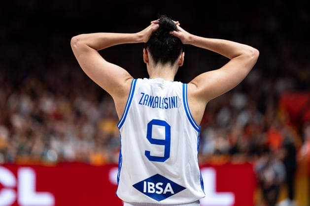 Cecilia Zandalasini, Italy, 09 Disappointed, GER, Italy vs. USA, Basketball, 2026 FIBA Women s World Cup, Group Stage, Matchday 2, September 6, 2026, GER, Italy vs. USA, basketball, FIBA Women’s World Cup 2026, group stage, Match Day 2, September 6, 2026, Berlin Copyright: xEibner-Pressefoto MaxxVincenx EP_MVN