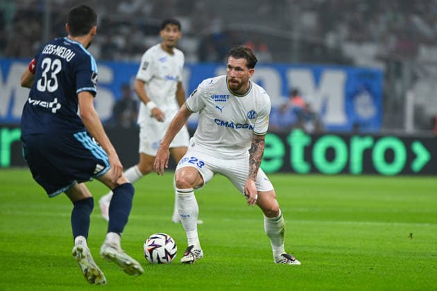 FOOTBALL : Olympique de Marseille VS Paris FC - Ligue 1 McDonald s - 06 09 2026 Pierre-Emile Hojbjerg (OM) - Ligue 1 McDonald™s match between Olympique de Marseille and Paris Football Club on September 6, 2026 at the CEPAC Velodrome Stadium in Marseille. MarseilleFrance  Copyright: xWilliamxCannarellax