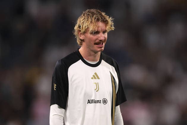 Juventus v AC Milan - Serie A - Season 2026-2027 Turin, Italy, 6th September 2026. Nick Woltemade of Juventus during the warm up prior to the Juventus vs AC Milan Serie A match at Allianz Stadium, Turin. Picture credit should read: Jonathan Moscrop Turin Allianz Stadium Italy