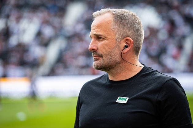 06.09.2026, xovx, Fußball Fußball Bundesliga, Eintracht Frankfurt - FC Augsburg Trainer Manuel Baum (FC Augsburg) (DFL DFB REGULATIONS PROHIBIT ANY USE OF PHOTOGRAPHS as IMAGE SEQUENCES and or QUASI-VIDEO) emspor Frankfurt *** September 6, 2026, xovx, Soccer, Bundesliga, Eintracht Frankfurt, FC Augsburg, Coach Manuel Baum, FC Augsburg, DFL, DFB. REGULATIONS PROHIBIT ANY USE OF PHOTOGRAPHS AS IMAGE SEQUENCES AND OR QUASI-VIDEO. Eintracht Frankfurt