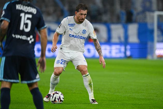 FOOTBALL : Olympique de Marseille VS Paris FC - Ligue 1 McDonald s - 06 09 2026 Pierre-Emile Hojbjerg (OM) - Ligue 1 McDonald™s match between Olympique de Marseille and Paris Football Club on September 6, 2026 at the CEPAC Velodrome Stadium in Marseille. MarseilleFrance  Copyright: xWilliamxCannarellax