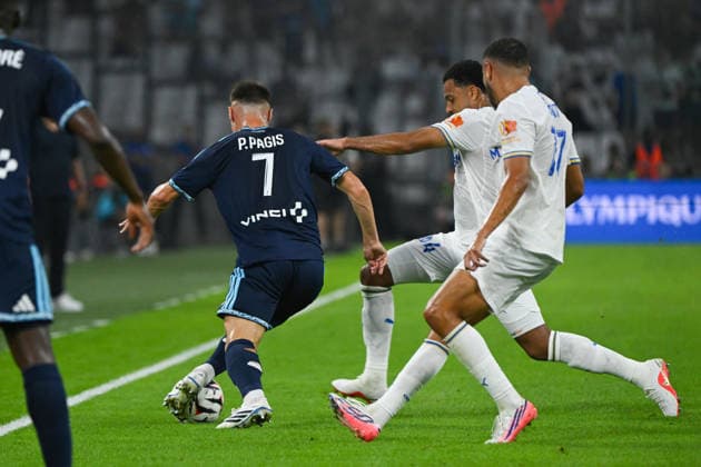 FOOTBALL : Olympique de Marseille VS Paris FC - Ligue 1 McDonald s - 06 09 2026 Pablo Pagis (PFC) - Ligue 1 McDonald™s match between Olympique de Marseille and Paris Football Club on September 6, 2026 at the CEPAC Velodrome Stadium in Marseille. MarseilleFrance  Copyright: xWilliamxCannarellax