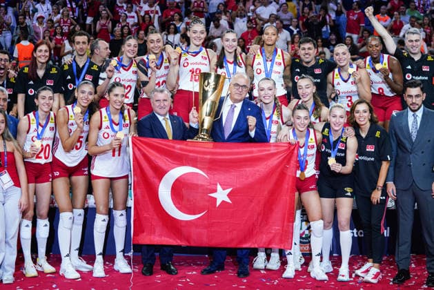 Volleyball, Women’s, European Championships, Turkey are European champions