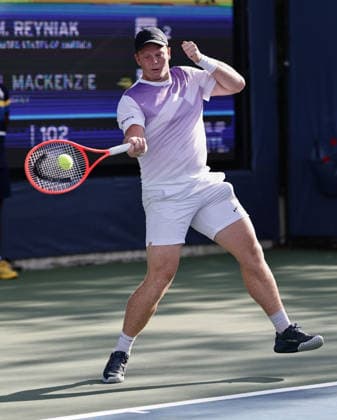 Jamie Mackenzie GER, Boys Singles, US Open Championships, Billie Jean King National Tennis Center, Flushing Meadows, New York, USA Tennis US Open 2026 Grand Slam Billie Jean King Tennis Center New York New York USA September 6, 2026 Copyright: xJuergenxHasenkopfx