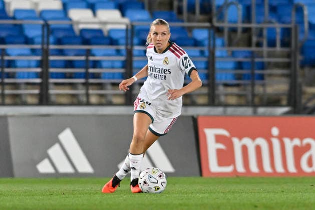 September 6, 2026, Madrid, Madrid, Spain: 20 ELISA SENSS of Real Madrid CF Femenino in action during the Spanish Women League, Liga F, football match played between REAL MADRID fem Vs SD EIBAR femenino at Alfredo Di Stefano stadium on September 6, 2026, in Valdebebas, Madrid, Spain. Spanish Women League REAL MADRID Vs SD EIBAR Femenino (09.06.27) - ZUMAc312 20260906_zsp_c312_343 Copyright: xOscarxManuelxSanchezx
