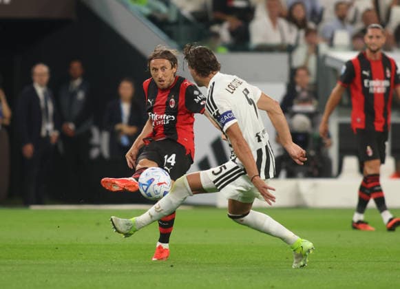 IPA88213875 - Luka Modric of AC Milan during the Italian Serie A 2026–27 season soccer match between Juventus FC and AC Milan on September 6, 2026, at Allianz Stadium in Turin, Italy. Photo by Nderim KACELI  Copyright: xNderimxKaceli IPAxSportx xx 88213875
