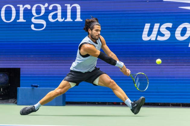 September 6, 2026: Carlos Alcaraz (ESP) in action against Tommy Paul (USA) during their Round 4 match at the US Open on September 6, 2026, held at the USTA Billie Jean King National Tennis Center in New York City. Tennis 2026: US Open, September 6, 2026  - ZUMAc04_ 20260906_zma_c04_089 Copyright: xBerniexHaleyx