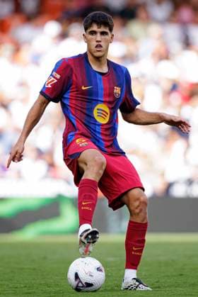 September 6, 2026, Valencia, Spain: Pau CubarsoÂ­ Paredes FC Barcelona, Barca seen in action during LaLiga EA SPORTS 2026 2027 game between teams of Valencia CF and FC Barcelona.Final Score: Valencia CF 0-5 FC Barcelona Valencia Spain - ZUMAs197 20260906_aaa_s197_330 Copyright: xMaciejxRogowskix