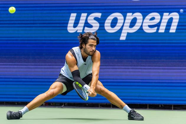 September 6, 2026: Carlos Alcaraz (ESP) in action against Tommy Paul (USA) during their Round 4 match at the US Open on September 6, 2026, held at the USTA Billie Jean King National Tennis Center in New York City. New York City USA - ZUMAc04_ 20260906_zma_c04_103 Copyright: xBerniexHaleyx