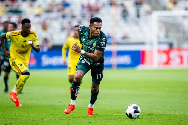 September 6, 2026, Houston, Texas, USA: Club Leon forward ISMAEL DIAZ (11) advances the ball during the second half of the Leagues Cup Third Place match against Club America at Shell Energy Stadium. Houston USA - ZUMAh306 20260906_zsp_h306_016 Copyright: xOscarxHerrerax