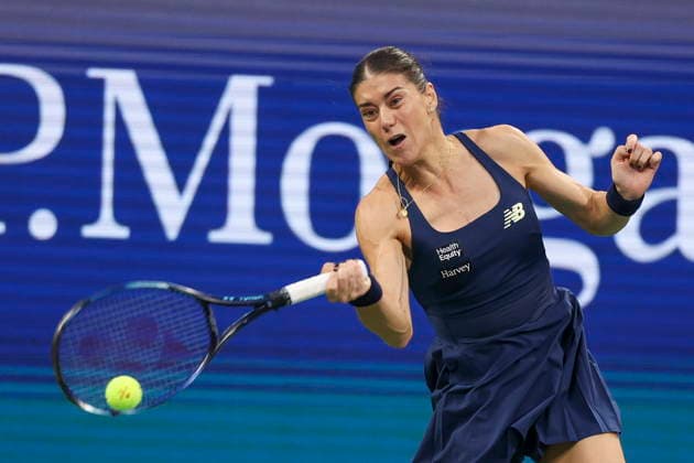 US Open tennis tournament - Day 8 Sorana Cirstea of Romania in action against Jessica Pegula of the USA during their Women™s Singles round four match of the US Open Tennis Championships at the USTA Billie Jean King National Tennis Center in Flushing Meadows, New York, USA, 06 September 2026. FLUSHING MEADOWS NEW YORK United States  Copyright: xSARAHxYENESELx