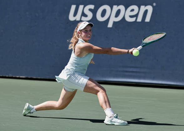Emily Victoria Eigelsbach GER, Women s Singles, US Open Championships, Billie Jean King National Tennis Center, Flushing Meadows, New York, USA, Girls Singles, US Open Championships, Tennis, US Open 2026, Grand Slam, Billie Jean King Tennis Center, New York, New York, USA, September 6, 2026 Copyright: xJuergenxHasenkopfx