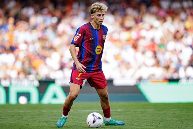LaLiga EA SPORTS 2026 2027 - Valencia CF and FC Barcelona, Barca Valencia, Spain - 06 Sep 2026 Fermín López (FC Barcelona) seen in action during LaLiga EA SPORTS 2026 2027 game between teams of Valencia CF and FC Barcelona Final Score: Valencia CF 0-5 FC Barcelona Valencia Spain Copyright: xMaciejxRogowskix xSOPAxImagesx Maciej-Rogowski-1447442